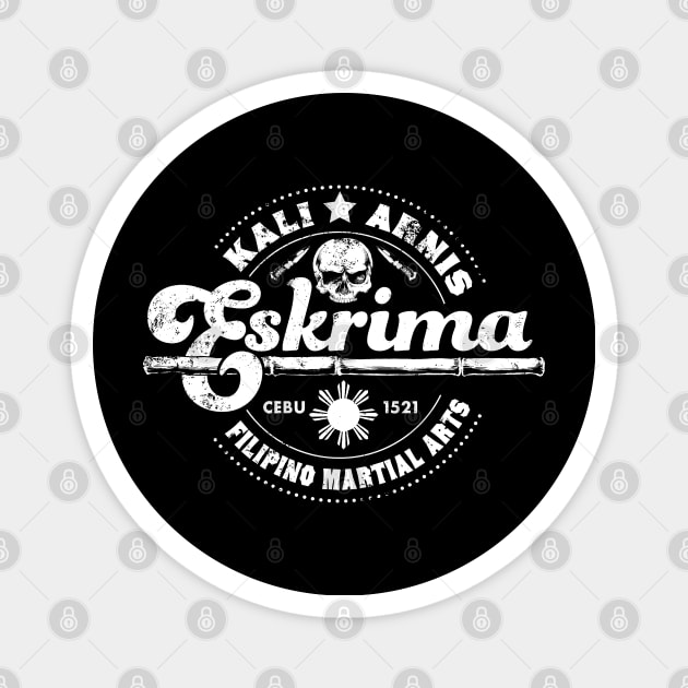 Eskrima Kali Arnis Magnet by Black Tee Inc